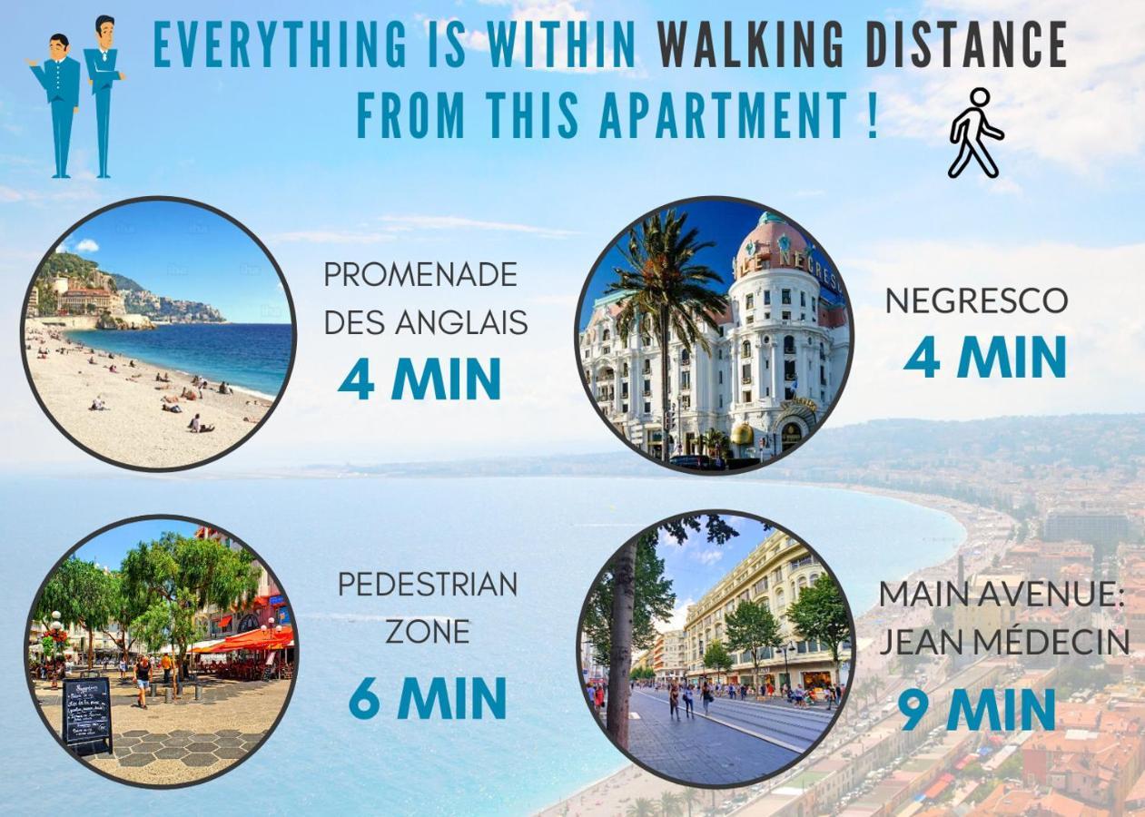 Nestor&jeeves - Berlioz - Downtown - Close Beaches Appartement *